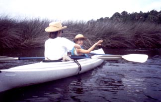Youngsters enjoy the trip.