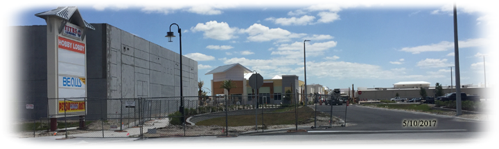 Titus Landing from South Hopkins Ave. on April 25, 2017