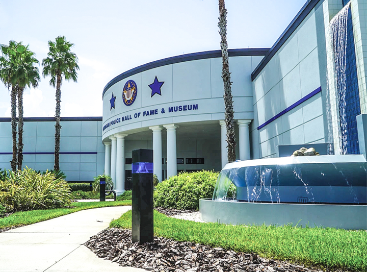 Entrance to the American Hall of Fame & Museum