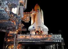 Discovery - readying for launch.