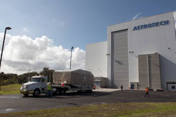 TDRS Arrives at Kennedy Space Center