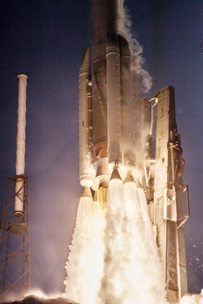 ULA Atlas V rocket carrying the AFSPC-11 mission