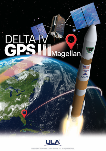 ULA Delta IV GPS III SV02 Mission