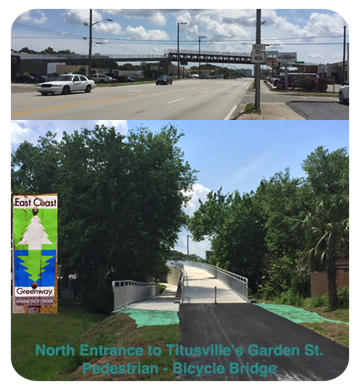 North end of the Garden St. bridge.