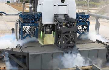 SpaceX's Falcon 9 rocket static fire 1.