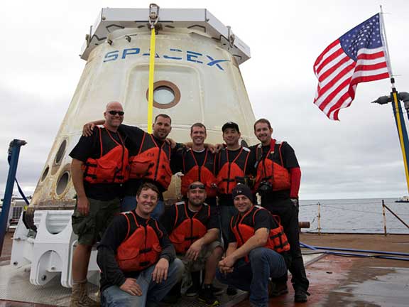 SpaceX celerates its first 10 years. 7