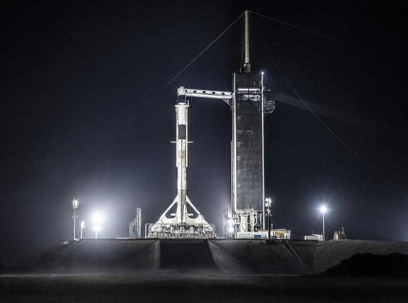 in-flight test of Crew Dragon's launch escape capabilities.