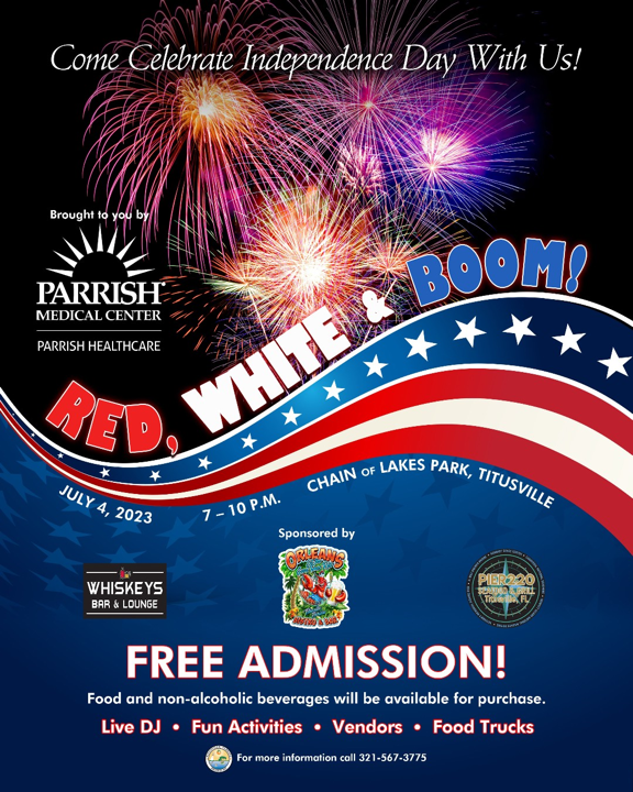 Red, White & BOOM - Fourth of July in Titusville, FL.
