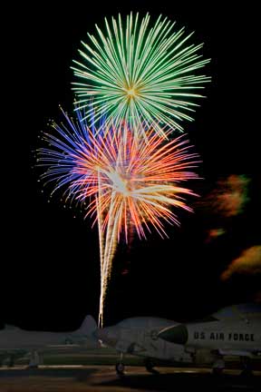 Jets & Fireworks - July 4, 2009