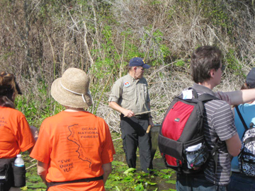 A field trip at the Festival