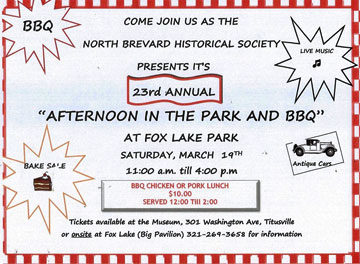 March 2016 Day in the Park Bar B Q