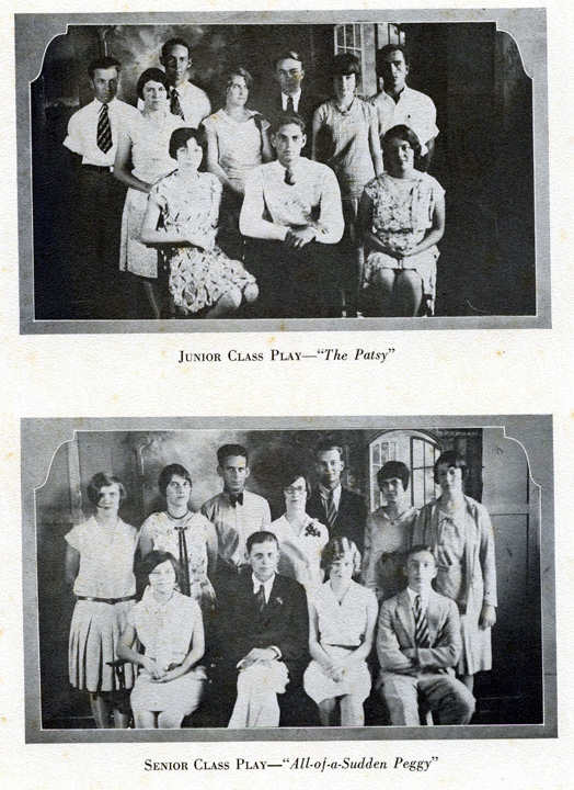 66--Maybe-high-school-play-ALL-OF-A-SUDDEN-PEGGY-with-Floren