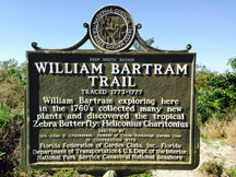William
Bartram Trail marker in Canaveral National Seashore #1