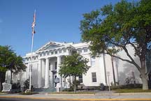 Historic Brevard County Courthouse in Titusville, FL.
