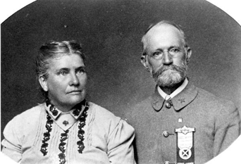 Captain Richard Paddison and his wife