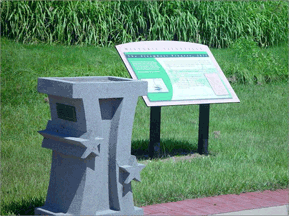 Titusville STEAMBOATS marker - 2