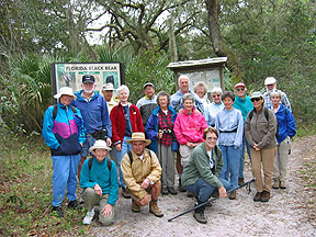 Blue Springs trail head