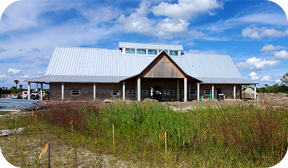 New Visitors Center in progres.
