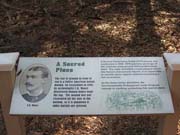 A sacred Indian Buriel Mound