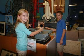 Inside the Space Walk of Fame Museum - 5