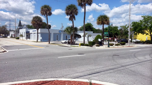 SWOF Museum looking west on Hopkins Ave